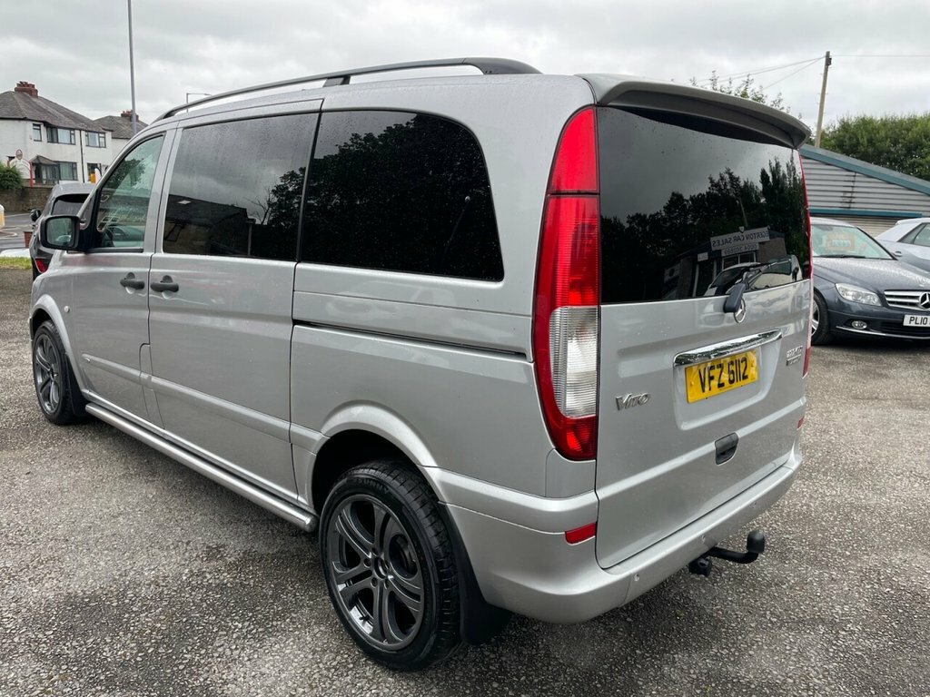 Mercedes-Benz Vito 2.1 116 Cdi Dualiner Sport Panel Van Ma Silver #7