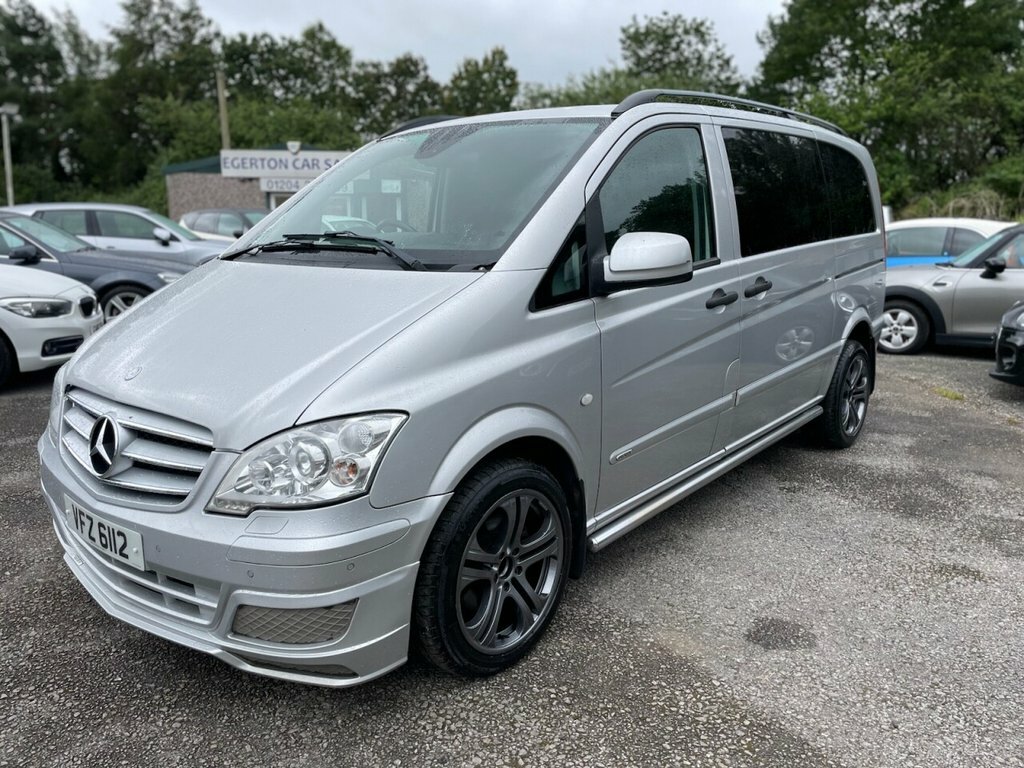 Mercedes-Benz Vito 2.1 116 Cdi Dualiner Sport Panel Van Ma Silver #9