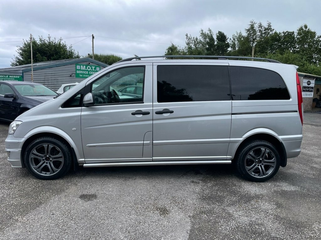 Mercedes-Benz Vito 2.1 116 Cdi Dualiner Sport Panel Van Ma Silver #8