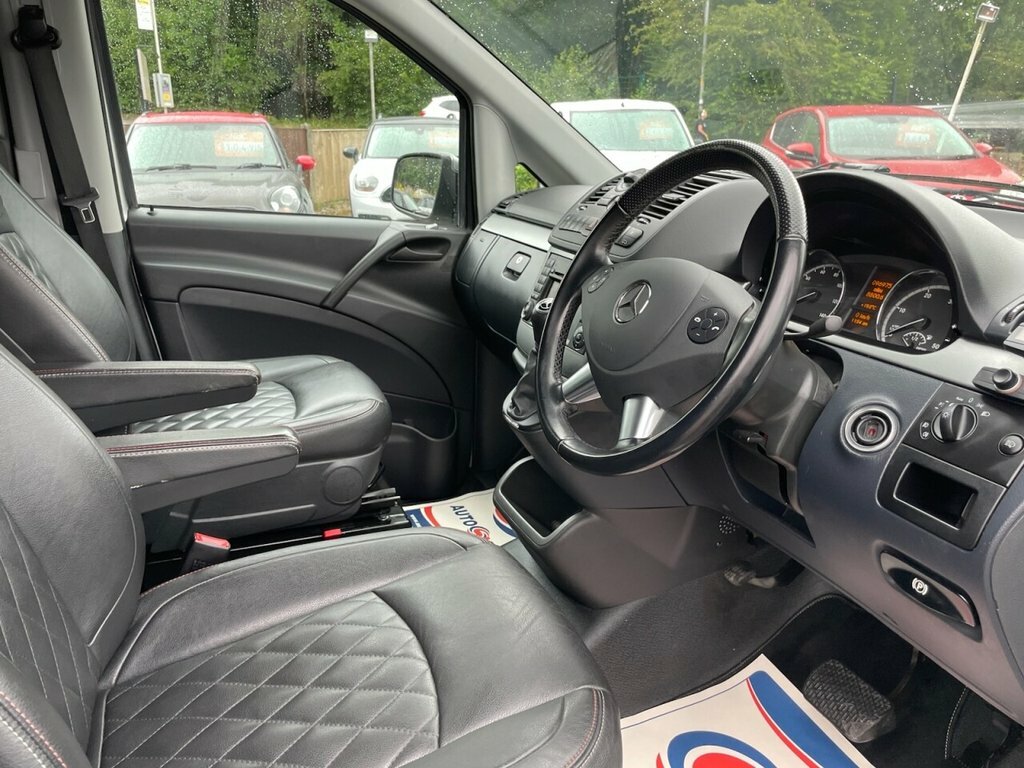 Mercedes-Benz Vito 2.1 116 Cdi Dualiner Sport Panel Van Ma Silver #13