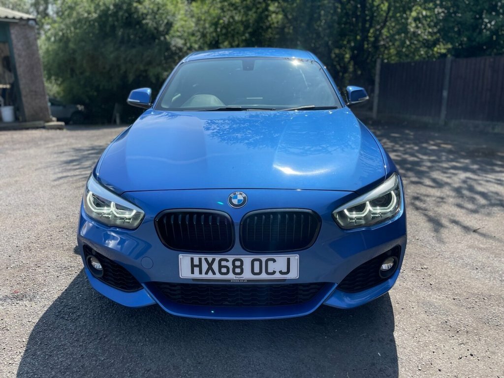 BMW 1 Series 1.5L M Sport Shadow Edition HX68OCJ Blue #4