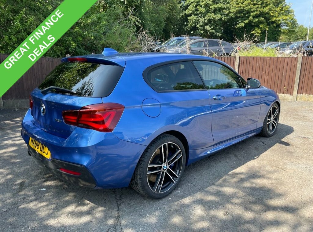 BMW 1 Series 1.5L M Sport Shadow Edition HX68OCJ Blue #5