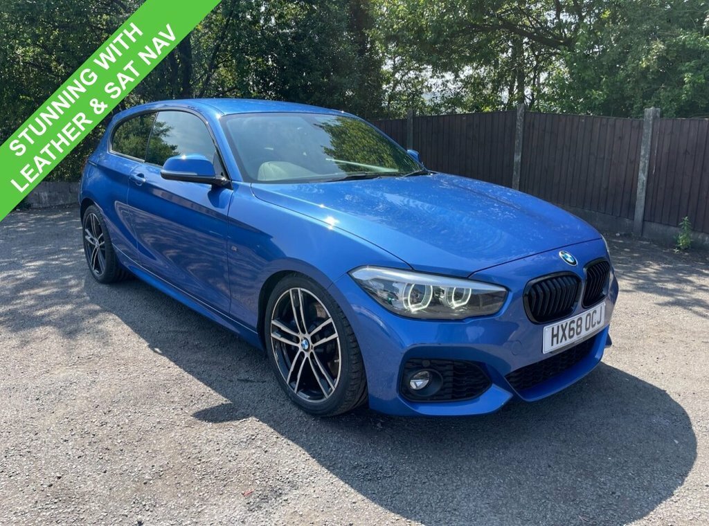 BMW 1 Series 1.5L M Sport Shadow Edition HX68OCJ Blue #2