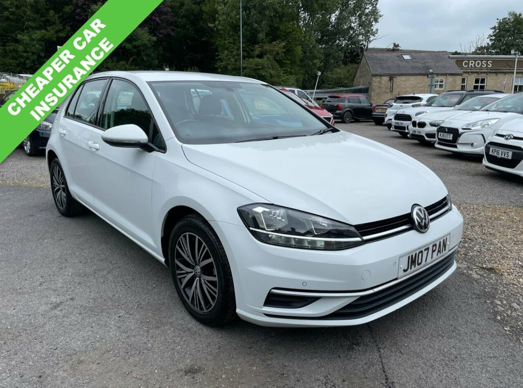 Volkswagen Golf 1L Se Nav JM07PAN White #2