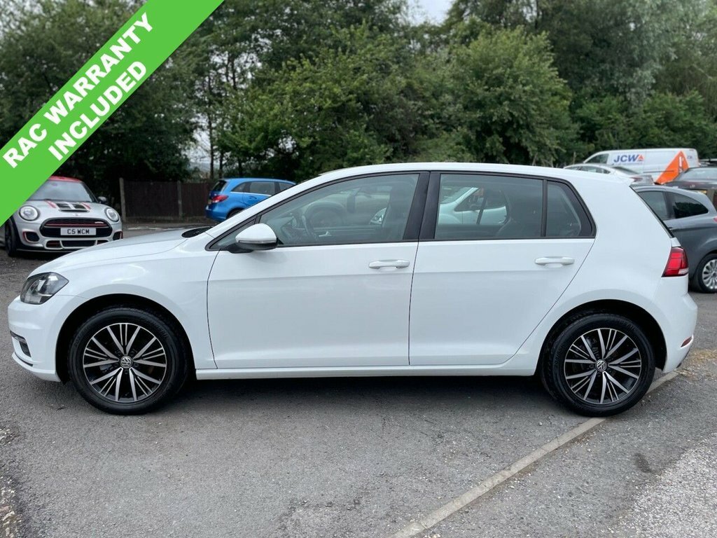 Volkswagen Golf 1L Se Nav JM07PAN White #4