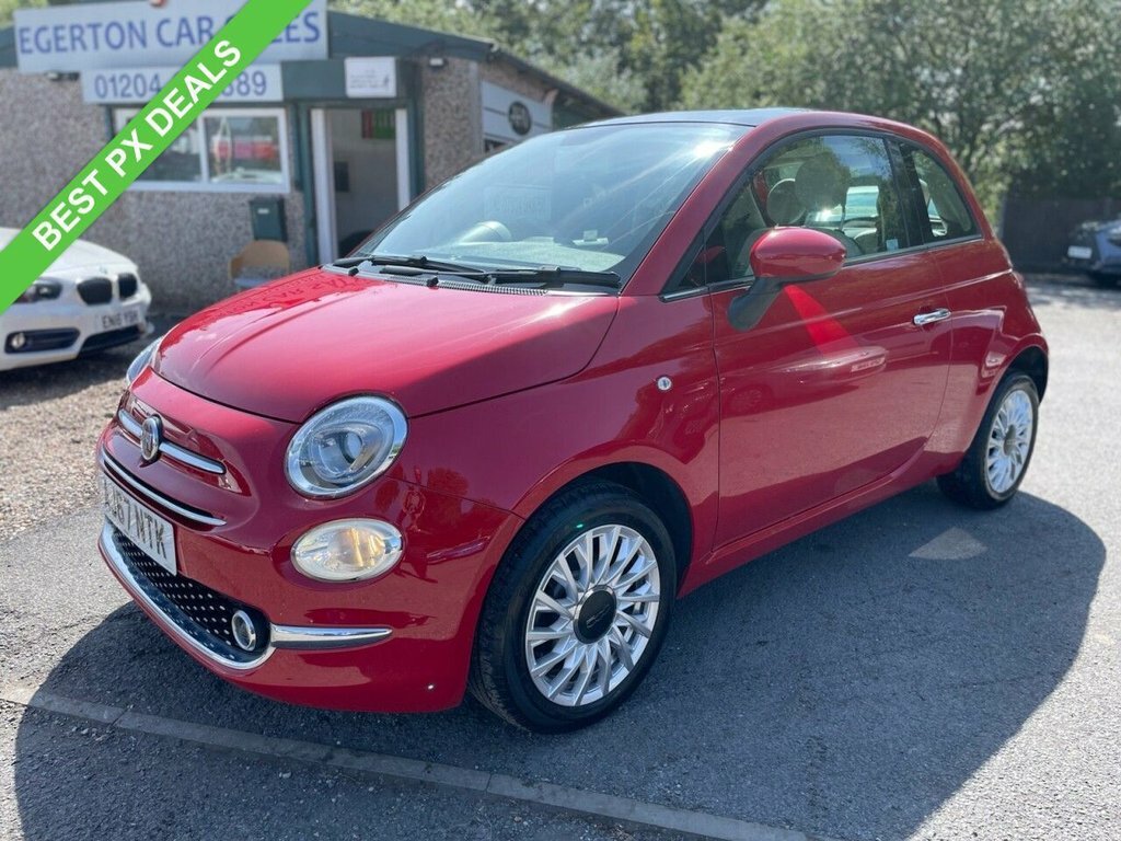Fiat 500 1.2L Lounge Red #5