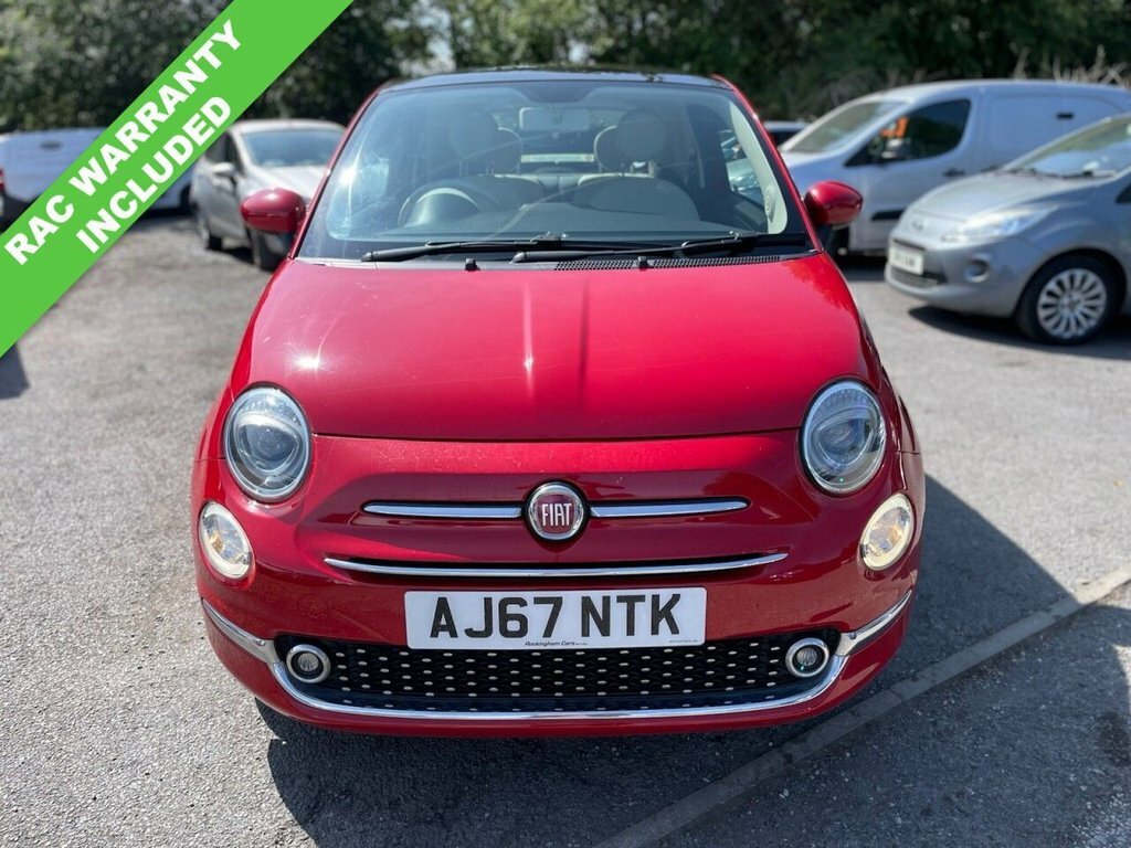 Fiat 500 1.2L Lounge Red #4