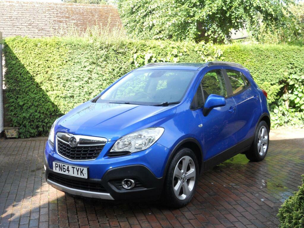 Vauxhall Mokka 1.4T Exclusiv 2Wd Euro 5 S S Blue #3