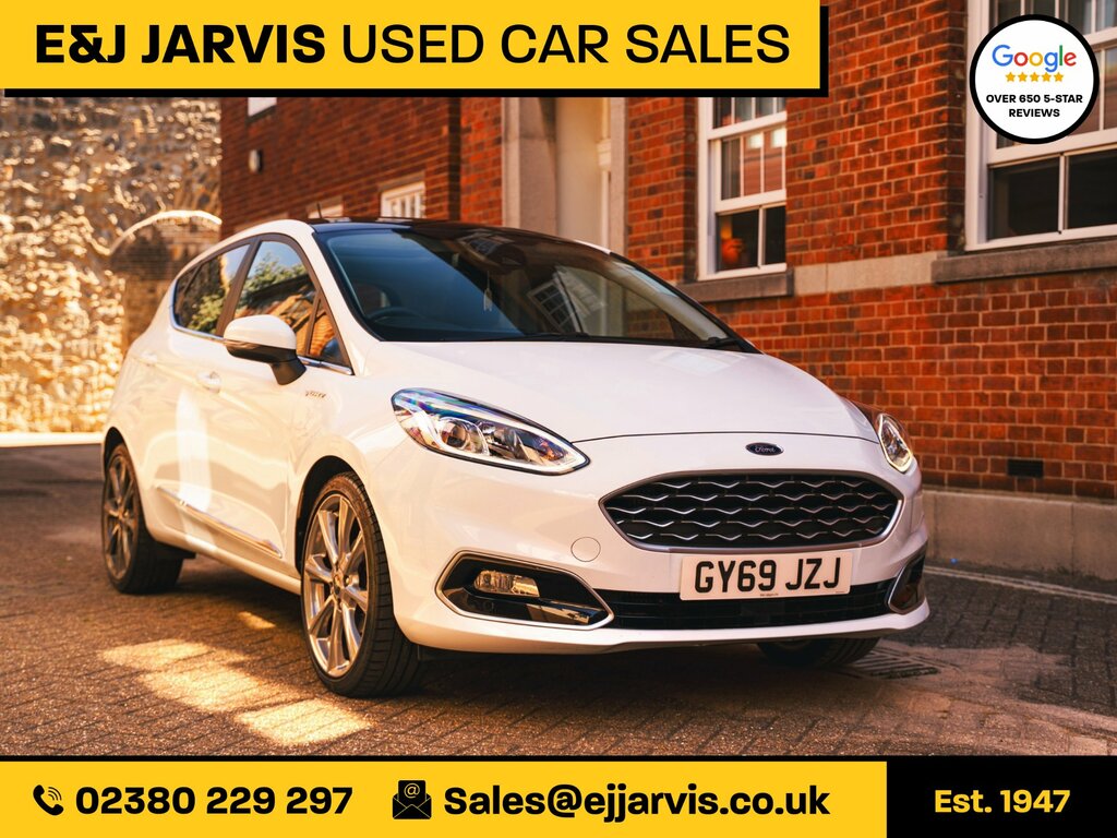 Ford Fiesta 1.0T Ecoboost Gpf Vignale Hatchback Man GY69JZJ White
