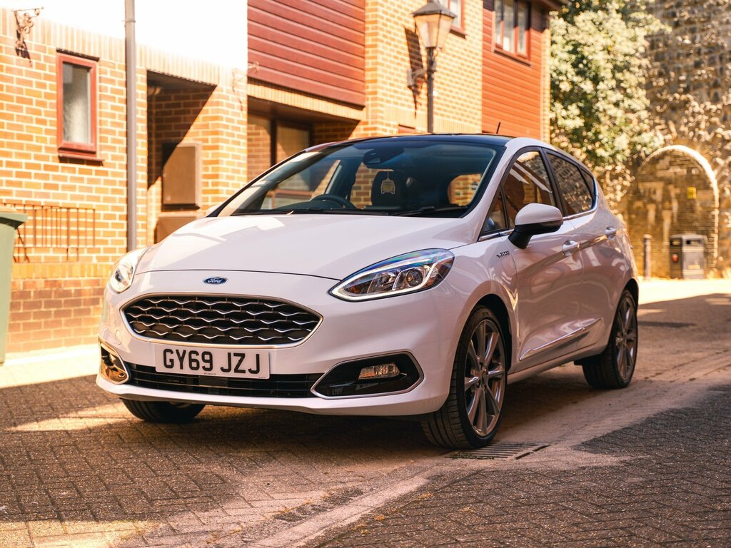 Ford Fiesta 1.0T Ecoboost Gpf Vignale Hatchback Man GY69JZJ White #4