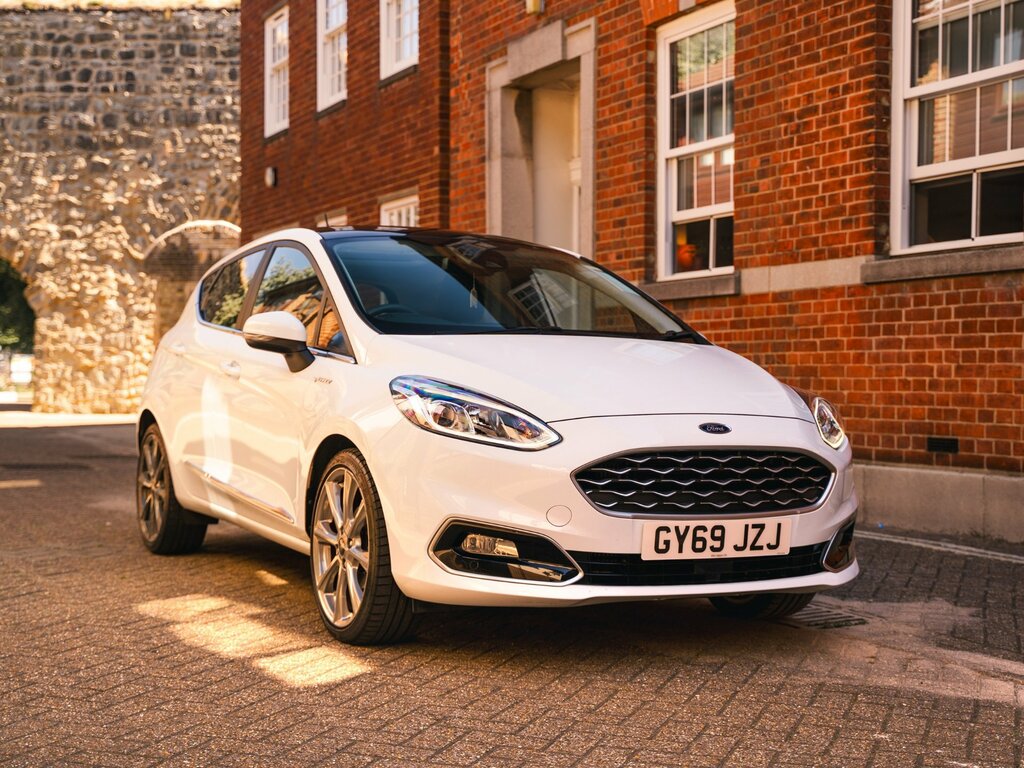 Ford Fiesta 1.0T Ecoboost Gpf Vignale Hatchback Man White
