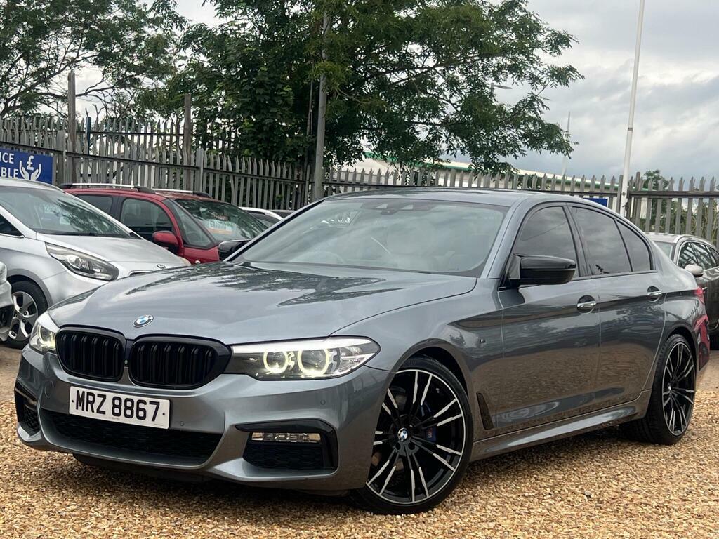BMW 5 Series 2.0 530I M Sport Euro 6 S S MRZ8867 Blue #3
