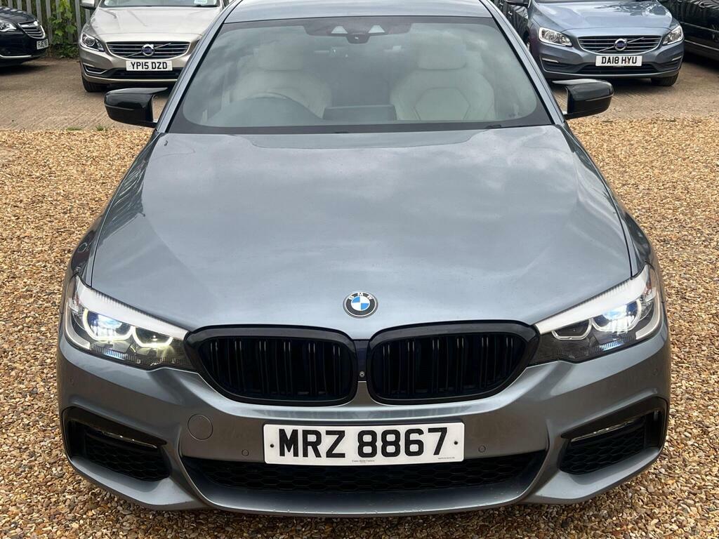 BMW 5 Series 2.0 530I M Sport Euro 6 S S MRZ8867 Blue #5