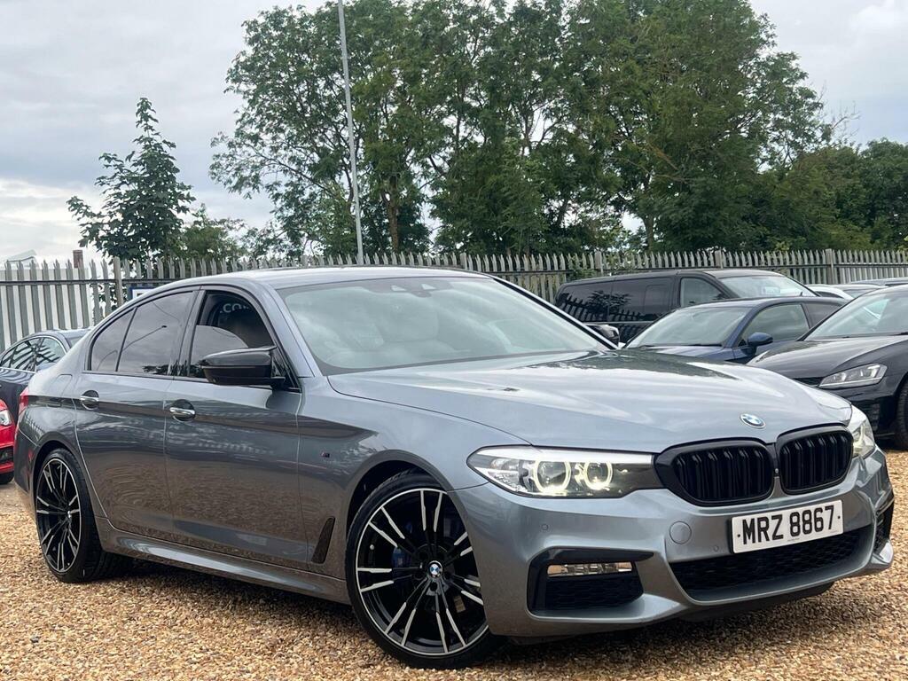 BMW 5 Series 2.0 530I M Sport Euro 6 S S MRZ8867 Blue #4