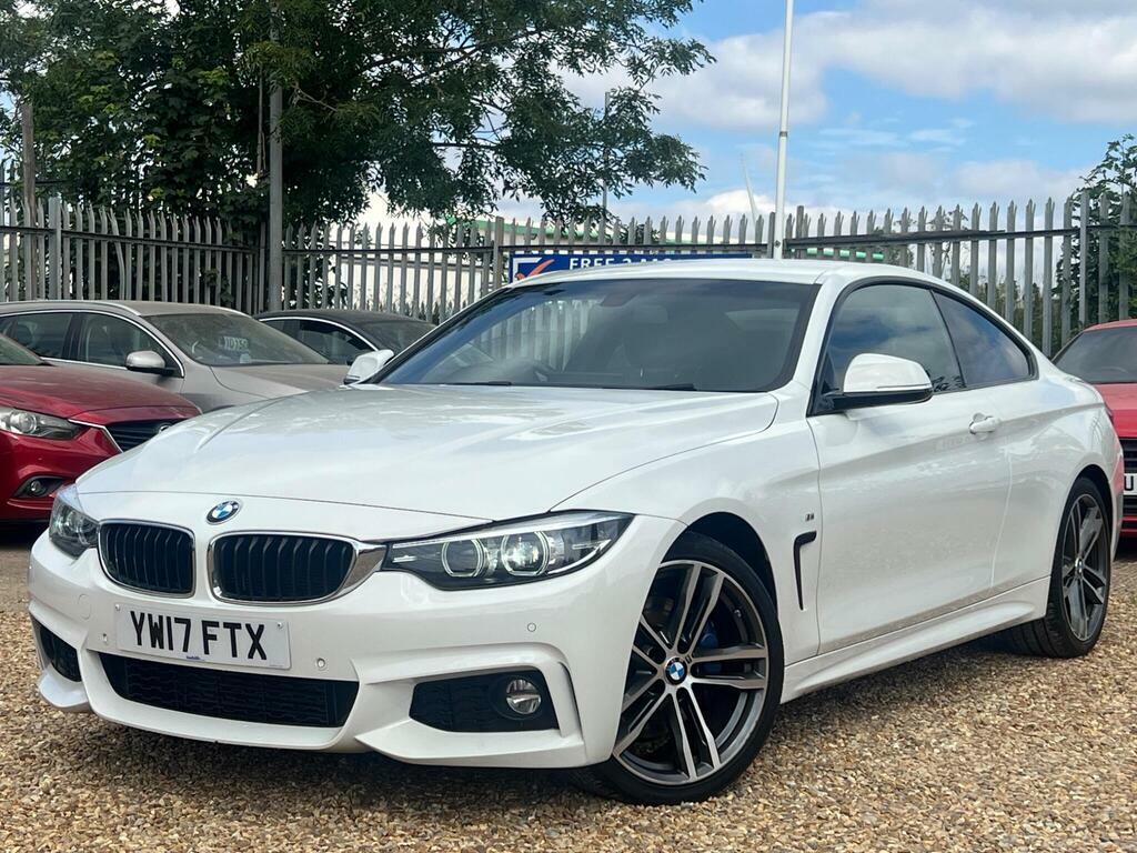 BMW 4 Series 2.0 420D M Sport Euro 6 S S YW17FTX White #3