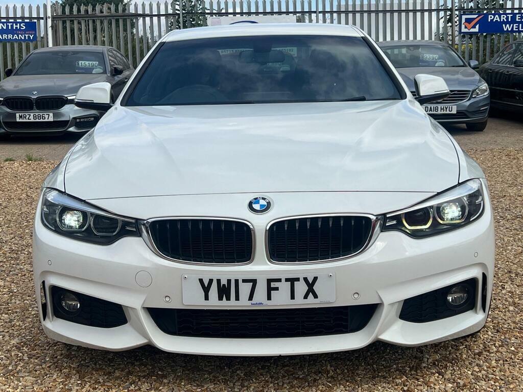 BMW 4 Series 2.0 420D M Sport Euro 6 S S YW17FTX White #6