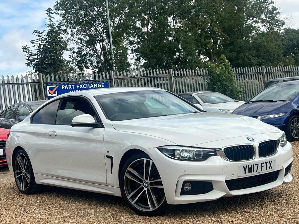 BMW 4 Series 2.0 420D M Sport Euro 6 S S YW17FTX White #4