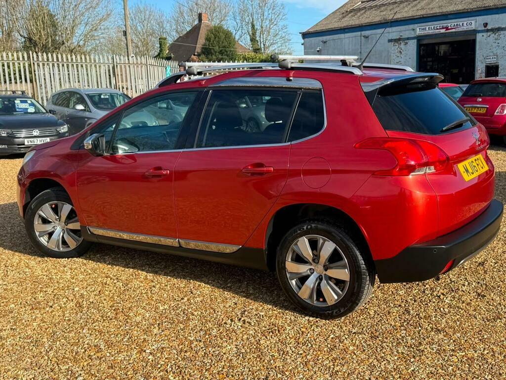 Peugeot 2008 1.2 Puretech Allure Euro 6 Red #4