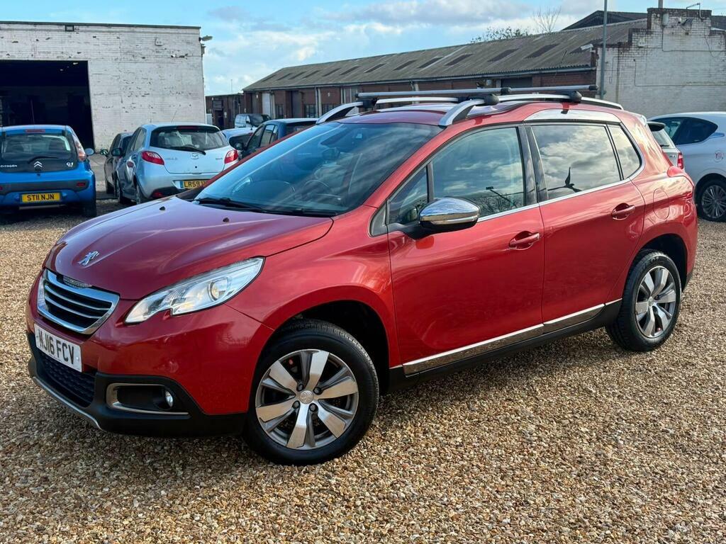 Peugeot 2008 1.2 Puretech Allure Euro 6 Red #3