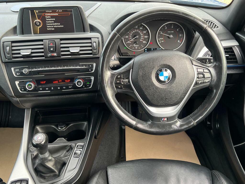 BMW 1 Series 2.0 118D Sport Hatchback Euro 5 Black #22