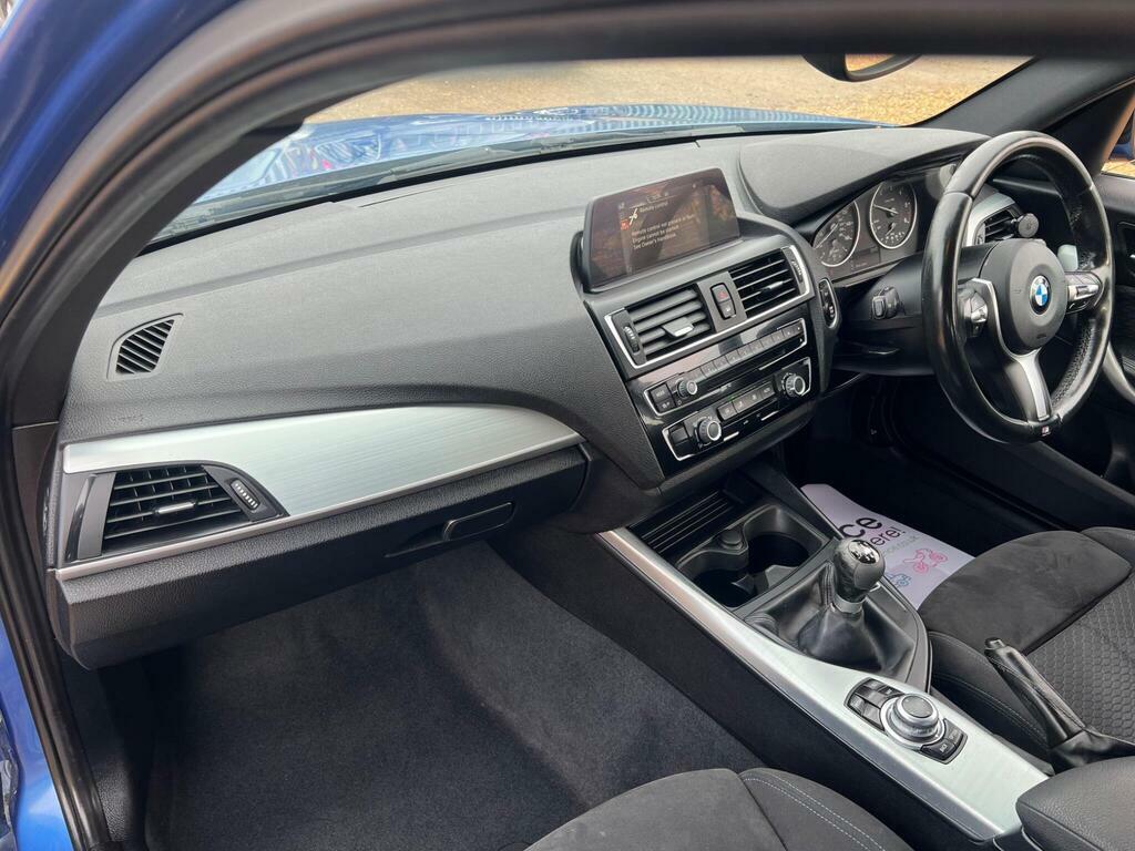 BMW 1 Series 1.5 116D M Sport Euro 6 S S Blue #2
