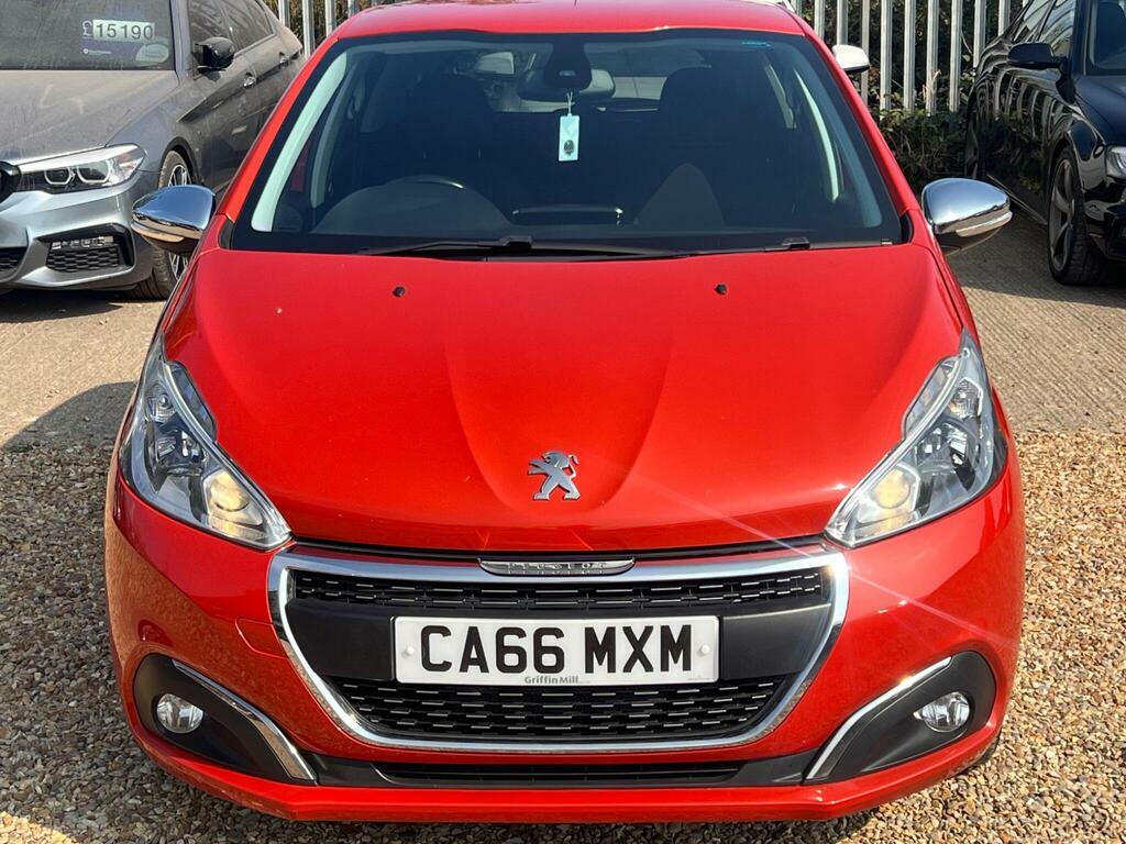 Peugeot 208 1.2 Puretech Allure Euro 6 CA66MXM Orange #5