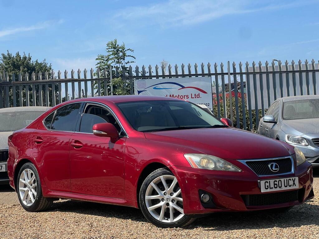 Lexus IS 2.5 250 V6 Advance Euro 5 Red #4