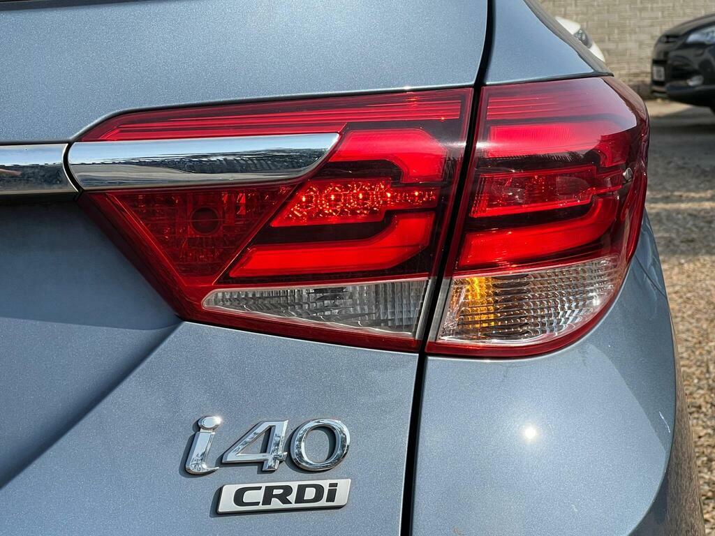 Hyundai I40 Crdi Se Nav Blue White #20