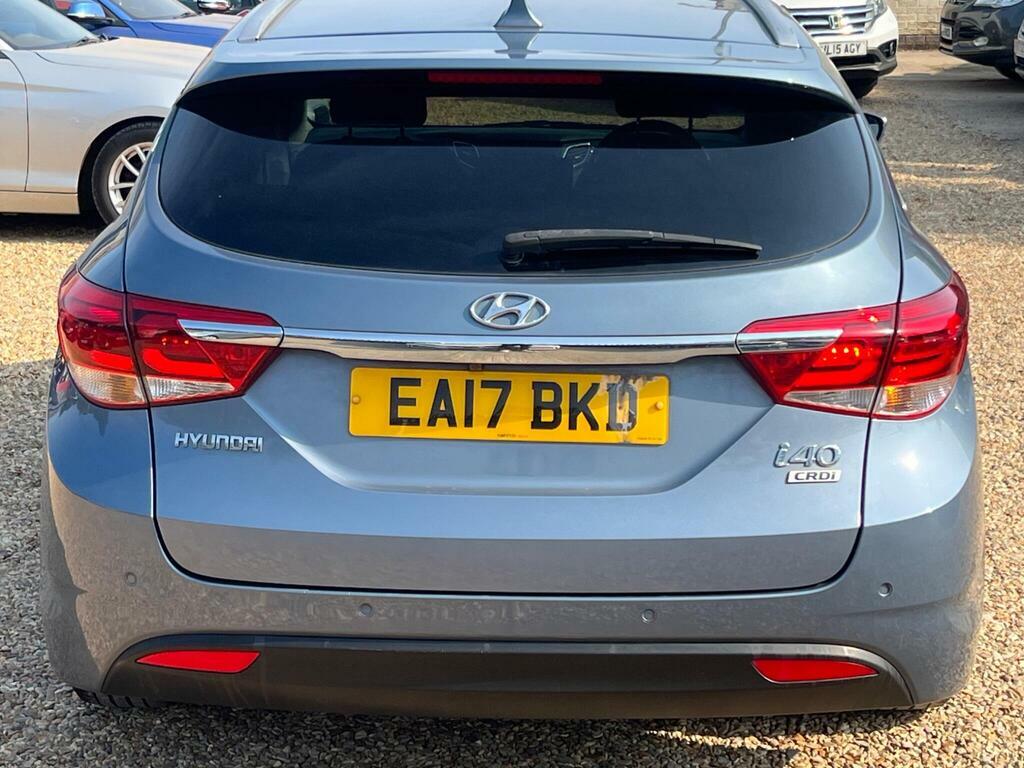 Hyundai I40 Crdi Se Nav Blue White #16