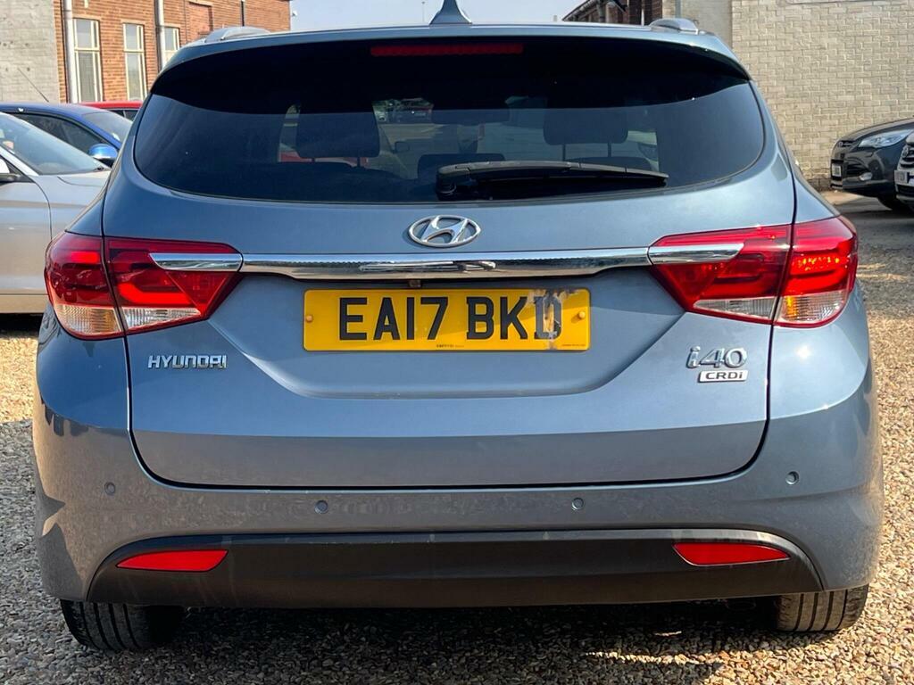 Hyundai I40 Crdi Se Nav Blue White #17