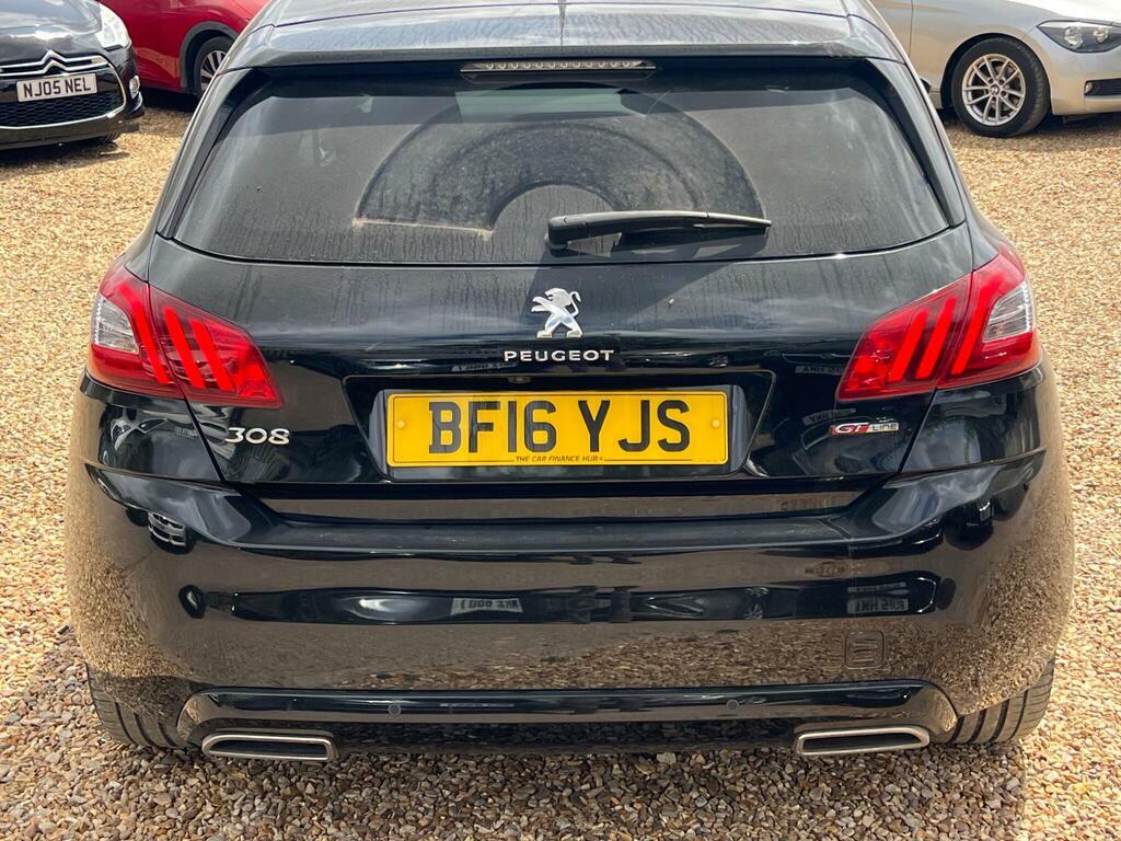 Peugeot 308 1.6 Bluehdi Gt Line Euro 6 S S Black #3