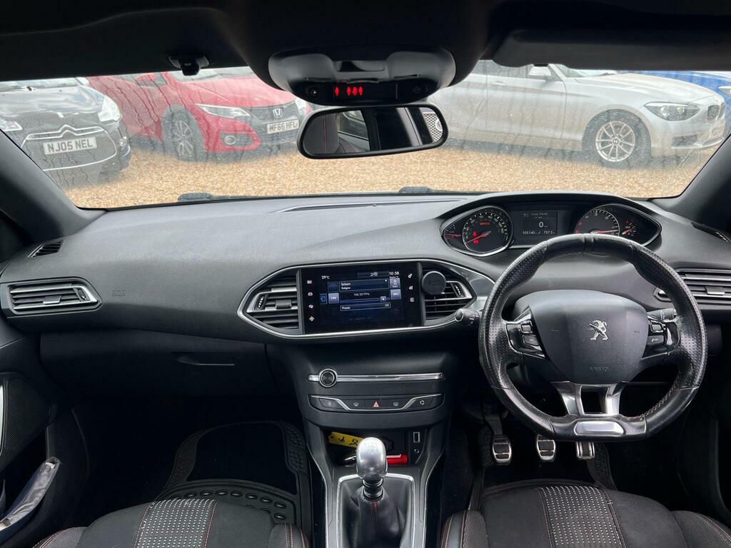 Peugeot 308 1.6 Bluehdi Gt Line Euro 6 S S Black #2