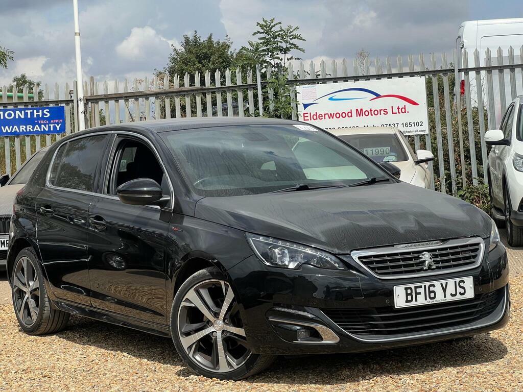Peugeot 308 1.6 Bluehdi Gt Line Euro 6 S S Black