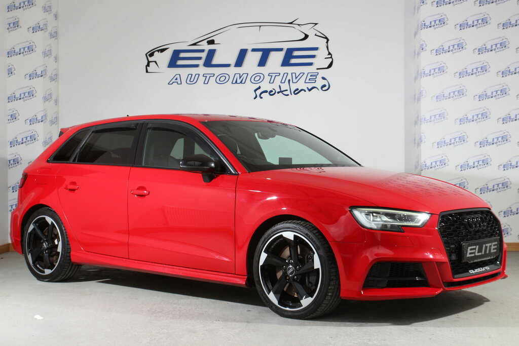 Audi S3 2.0 Tfsi Black Edition Sportback S Tron Red