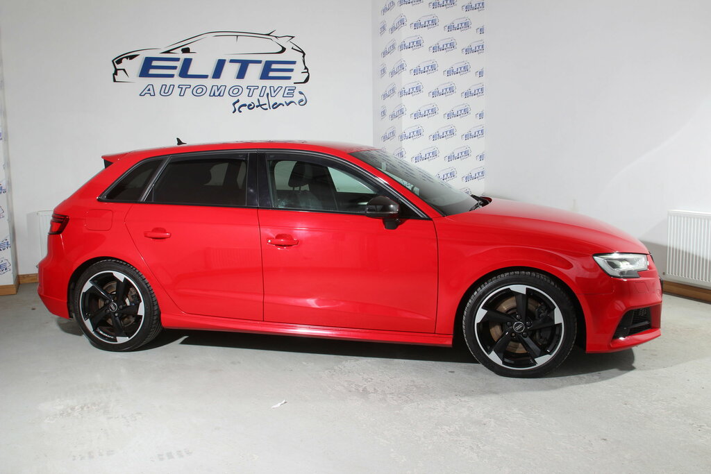 Audi S3 2.0 Tfsi Black Edition Sportback S Tron WN17HXY Red #2