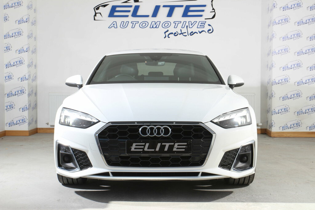 Audi A5 2.0 Tdi 35 S Line Sportback S Tronic Eu White #6