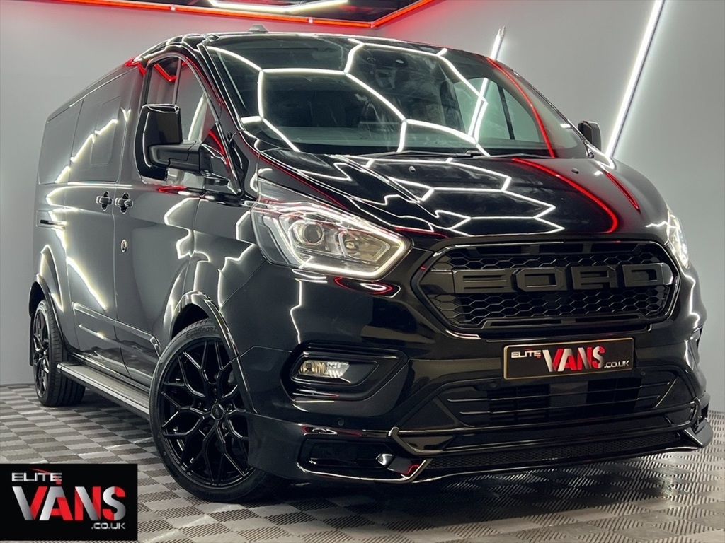 Ford Tourneo Custom Minibus L2 320 Titanium Elite Edition Lwb 130 Black #2