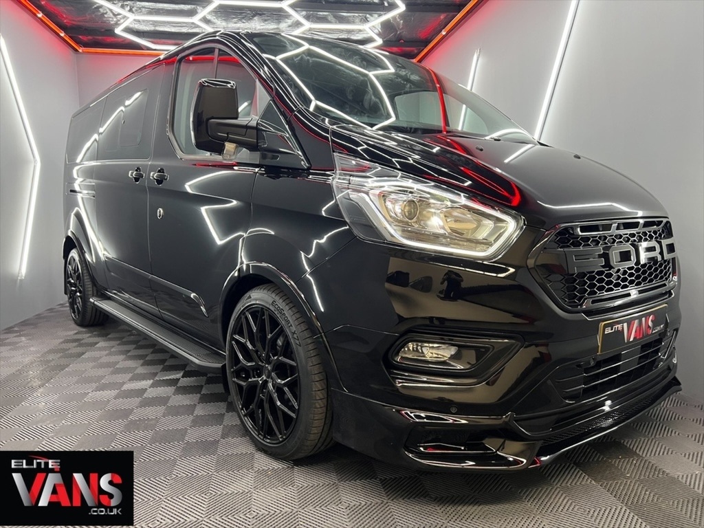 Ford Tourneo Custom Minibus L2 320 Titanium Elite Edition Lwb 130 Black #5