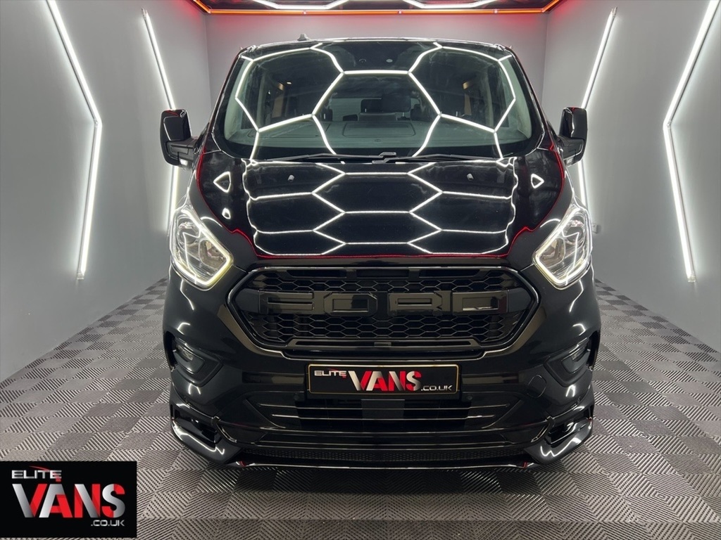 Ford Tourneo Custom Minibus L2 320 Titanium Elite Edition Lwb 130 Black