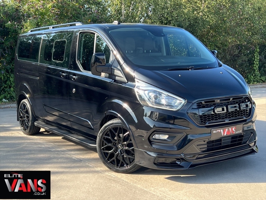Ford Tourneo Custom Minibus L2 320 Titanium Elite Edition Lwb 130 Black #4