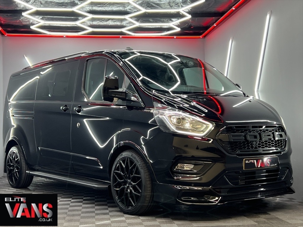 Ford Tourneo Custom Minibus L2 320 Titanium Elite Edition Lwb 130 Black #3
