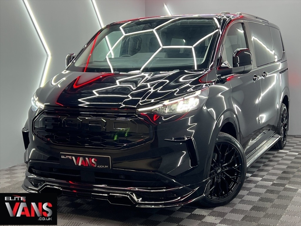 Ford Tourneo Custom Minibus L1 320 Titanium Luxe Elite Edition Swb 136 Black