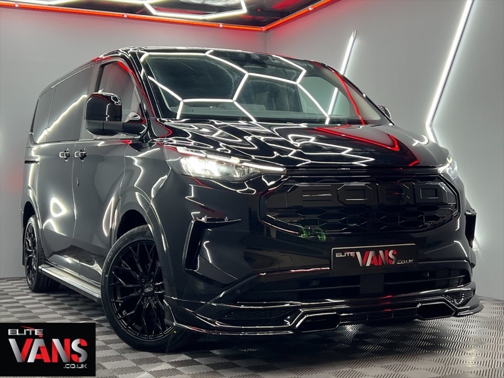 Ford Tourneo Custom Minibus L1 320 Titanium Luxe Elite Edition Swb 136 Black #3