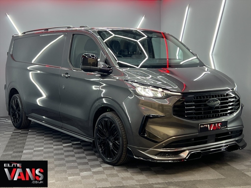 Ford Transit Custom Van L2 300 Limited Elite Edition Lwb 136  Grey #6