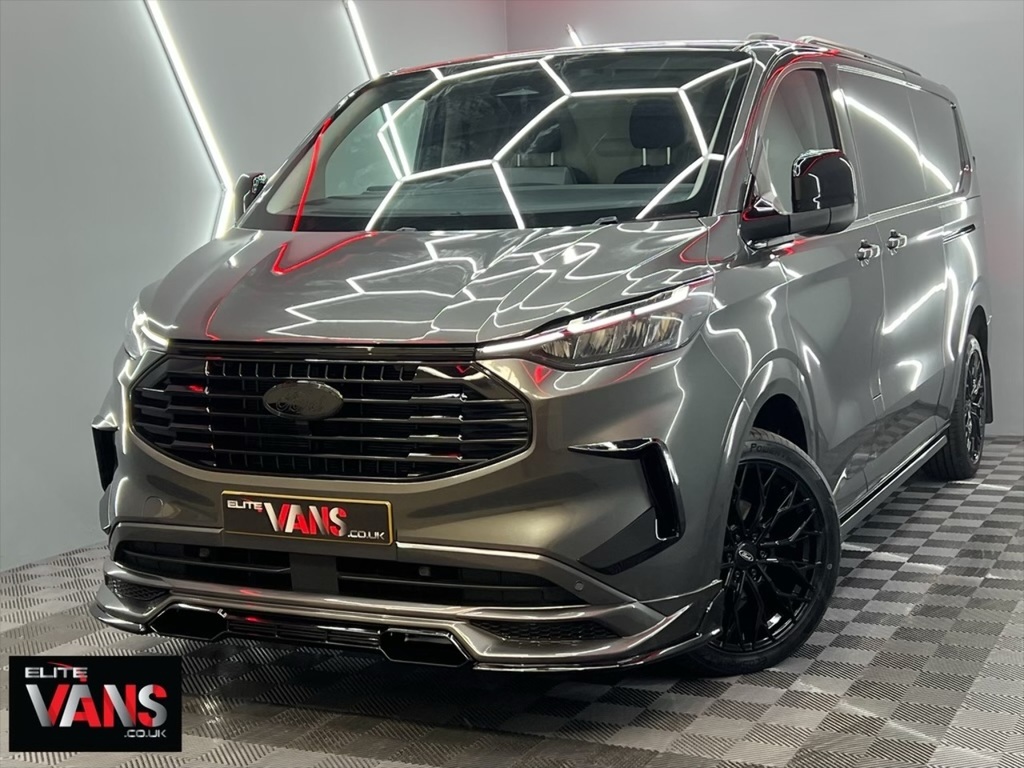 Ford Transit Custom Van L2 300 Limited Elite Edition Lwb 136 Grey
