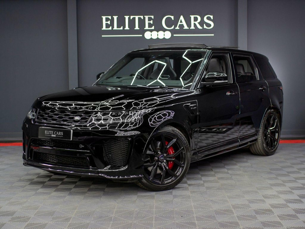 Land Rover Range Rover Sport 5.0 P575 V8 Svr 4Wd Euro 6 Ss YS21NXR Black #3