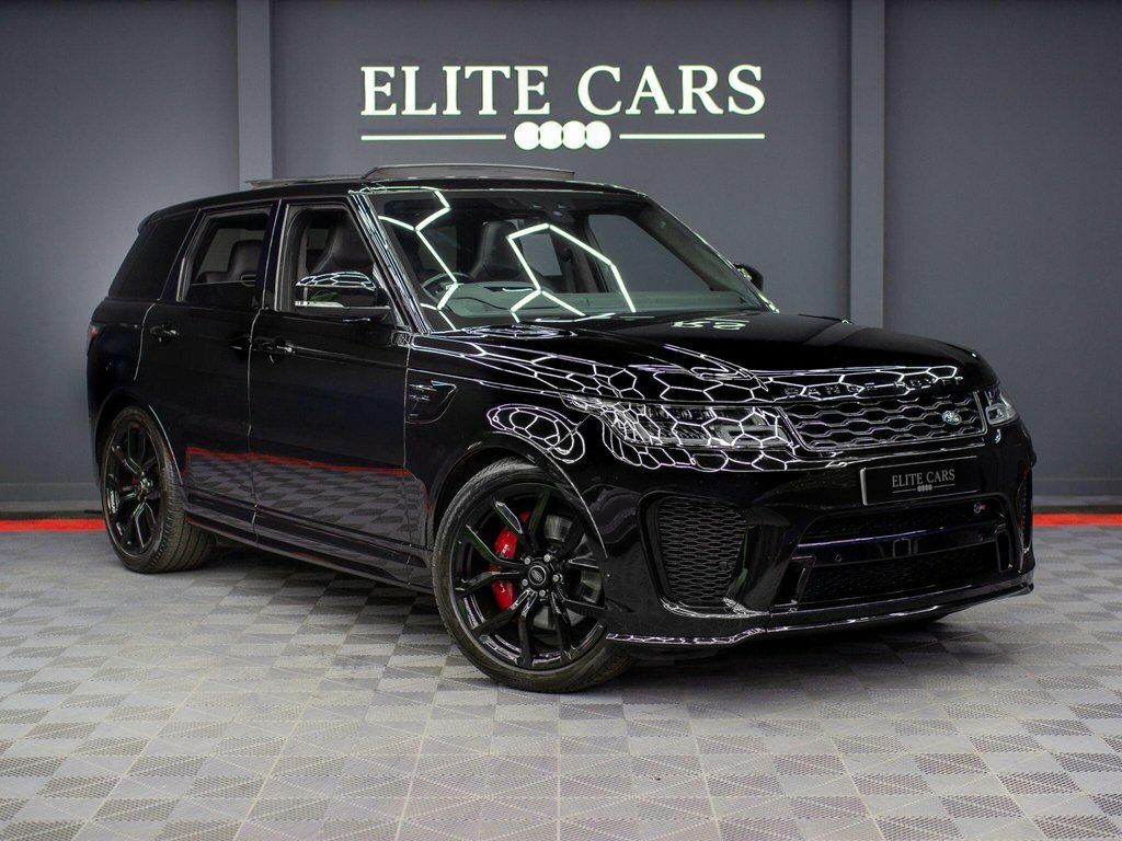 Land Rover Range Rover Sport 5.0 P575 V8 Svr 4Wd Euro 6 Ss Black