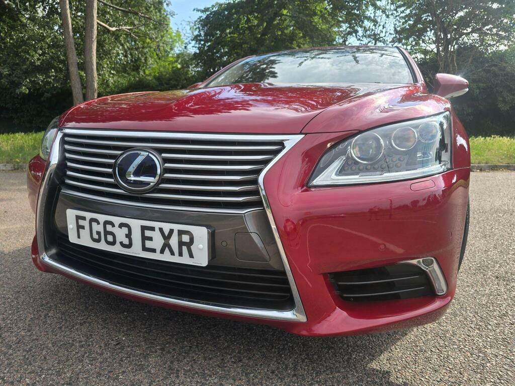 Lexus LS 5.0 600H V8 Premier Saloon Red #6