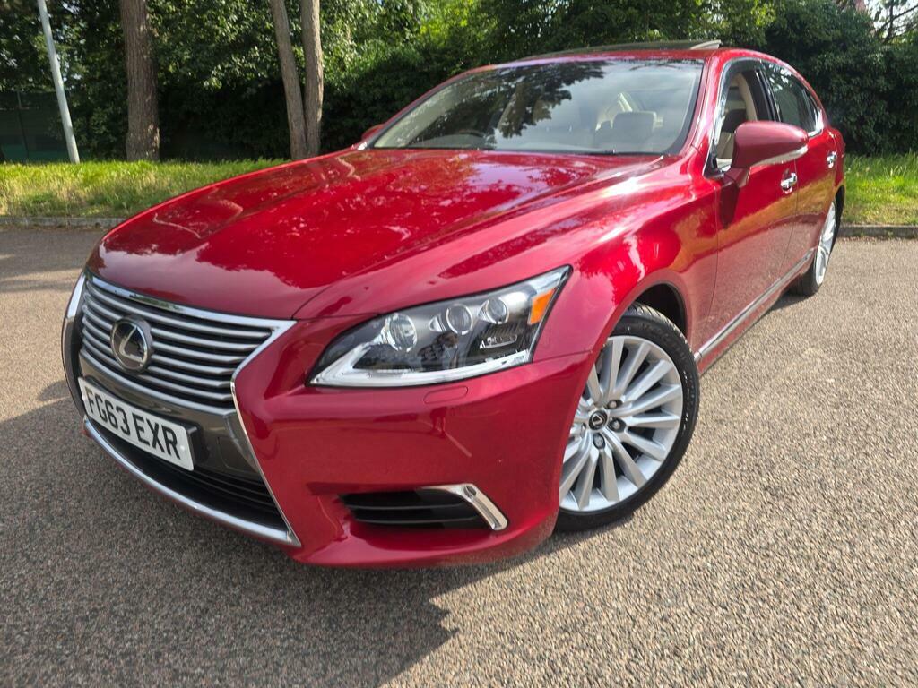 Lexus LS 5.0 600H V8 Premier Saloon Red