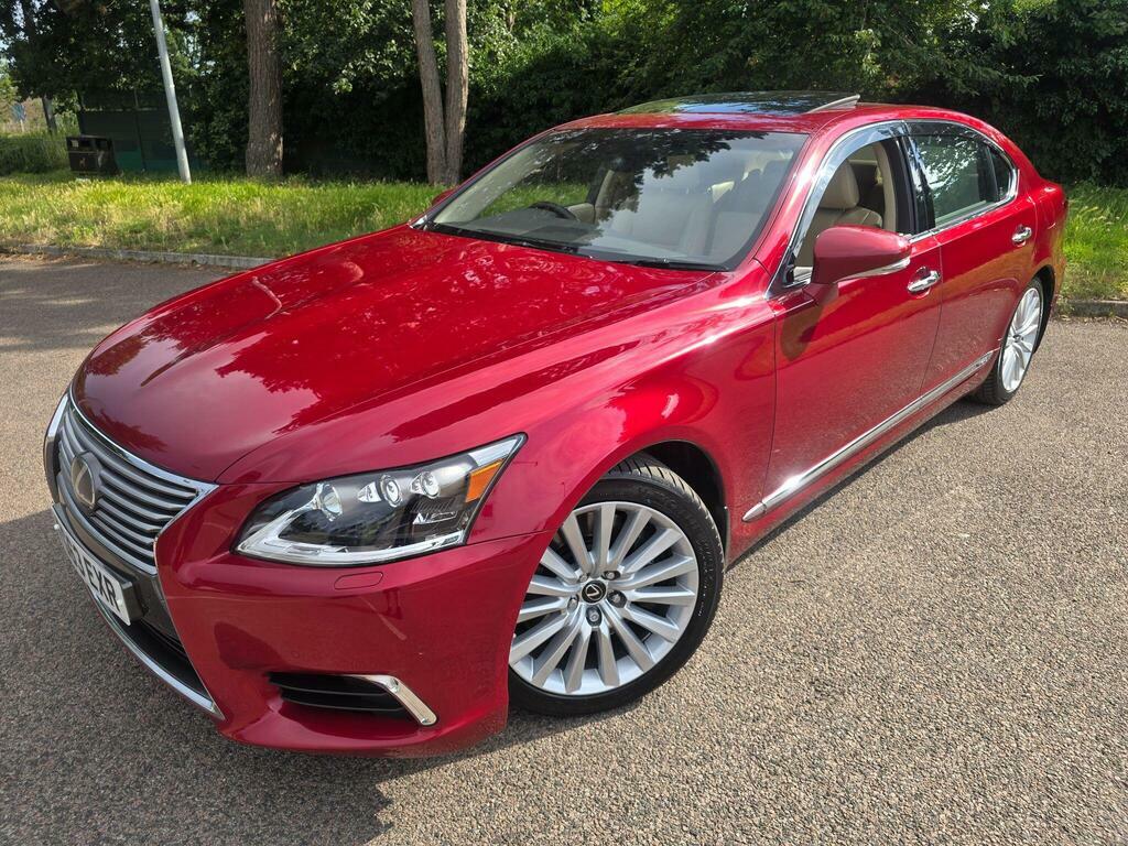 Lexus LS 5.0 600H V8 Premier Saloon Red #5